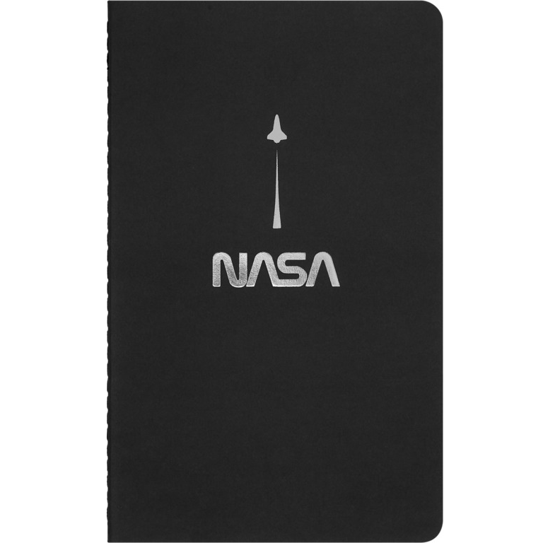 Set of 2 Large Plain Notebooks - NASA SKU2