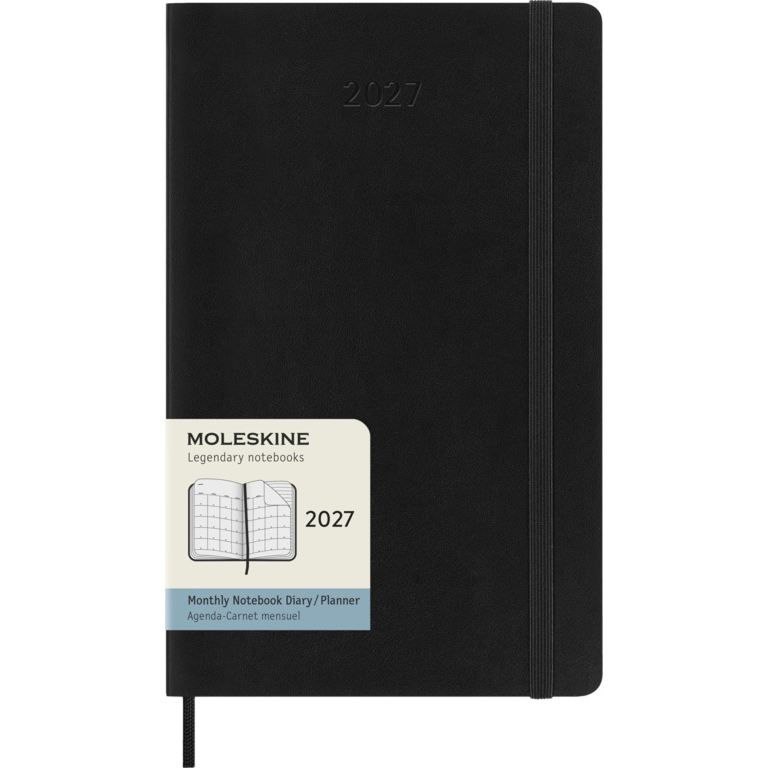 2027 12M Monthly Large Black Soft