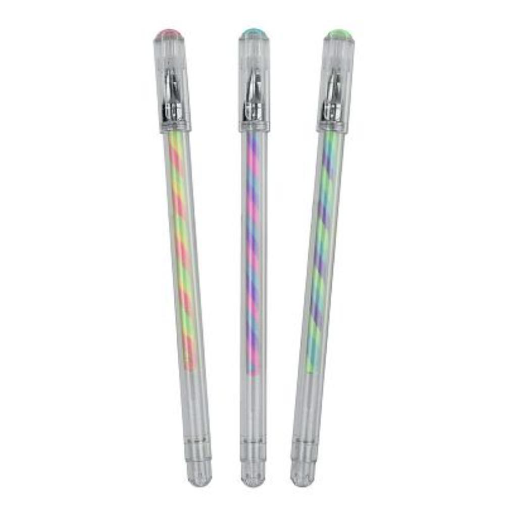 TWIST - SET OF 3 MULTICOLOURED PENS - MULTICOLOR