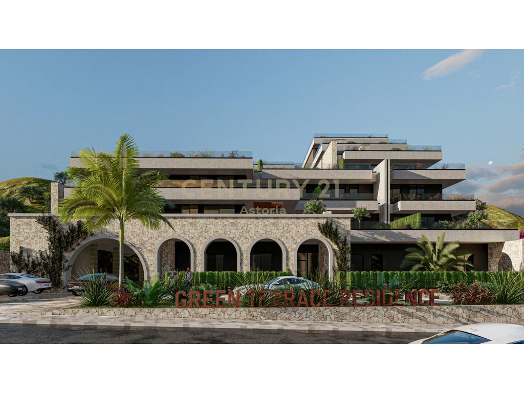 APARTMENT 1+1 FOR SALE IN GREEN TERRACE RESIDENCE, PALASE