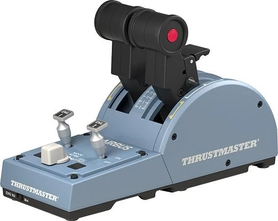 Przepustnica Thrustmaster TCA Quadrant Airbus Edition, ngjyrë zezë-blu | foleja.al