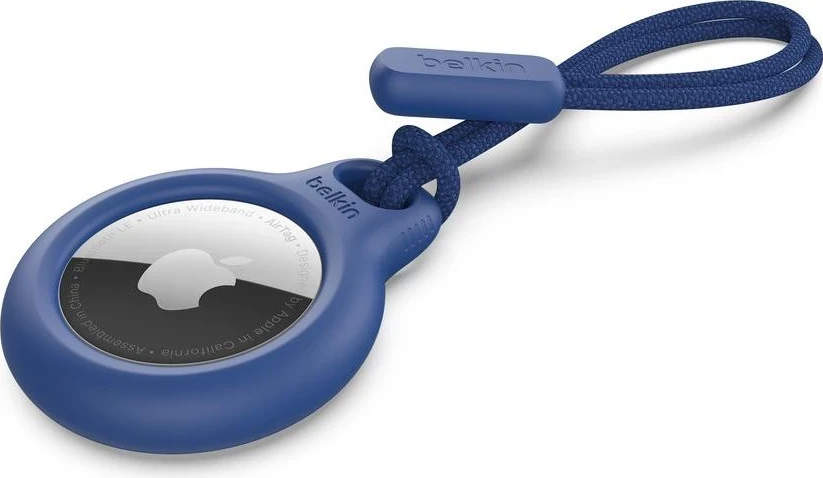 Brelok Belkin AirTag me rrip, blu | foleja.al