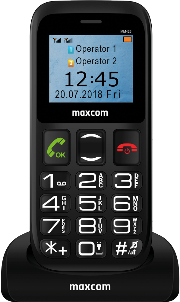 Mobile Maxcom Comfort MM426 Black