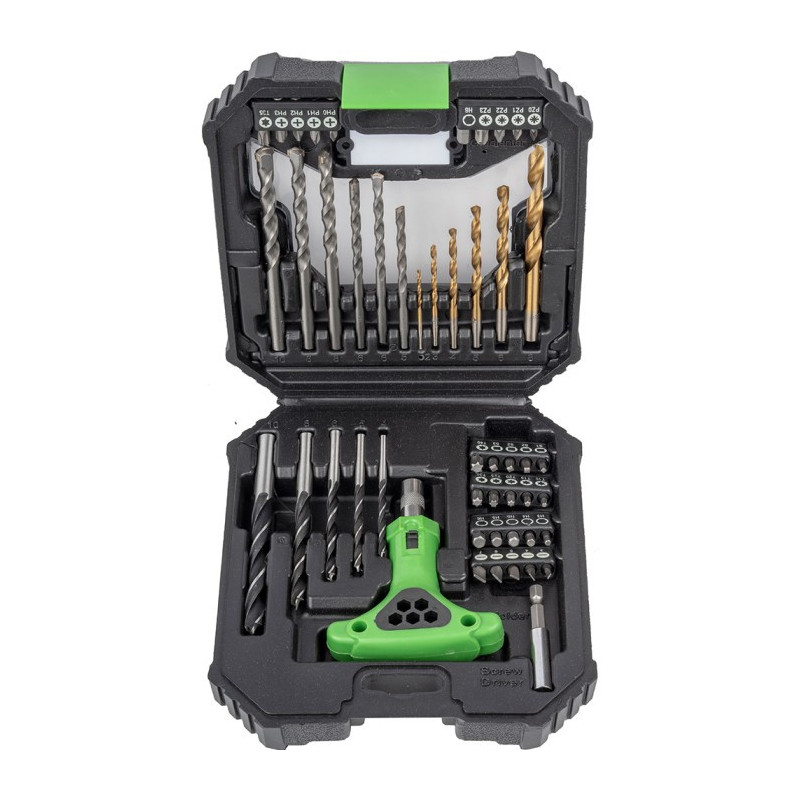 Work Tool Set with Drill 50 pcs ISKRA ERO FST050