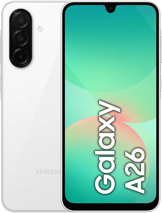 Samsung Galaxy A26 5G Dual 128GB SM-A266B White mobile phone