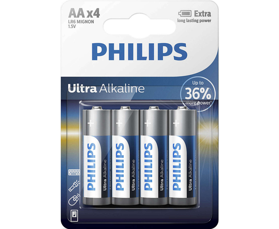Batterie Ultra+ Alkaline LR03U-SB4 Energy 4 AAA 4891199203985