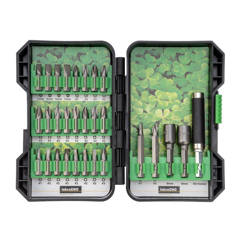 Work Tool Set with Drill 29 pcs ISKRA ERO FST029