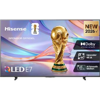 QLED TV Hisense 50" 4K 50E7S