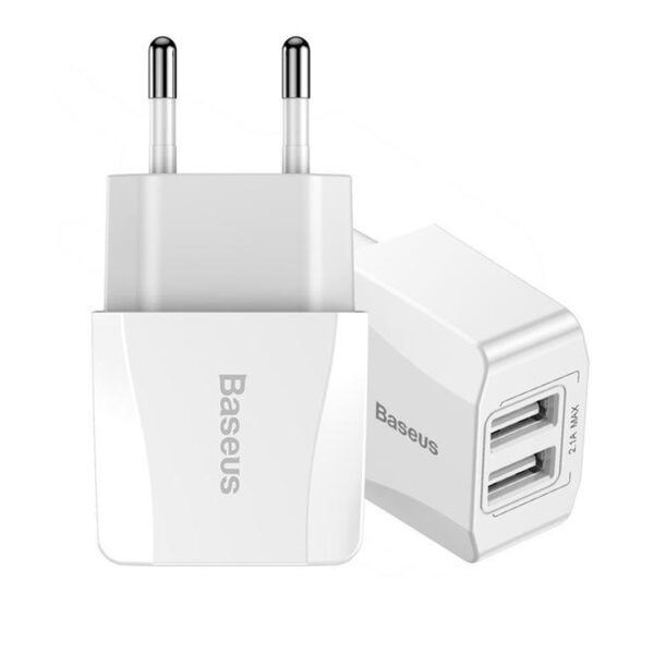 Travel Adapter Baseus – Charger with 2 USB Ports Buy Online
