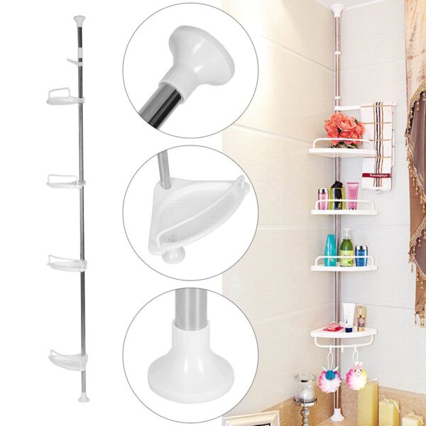 Multi Corner Shelf – Rafte per tualetin