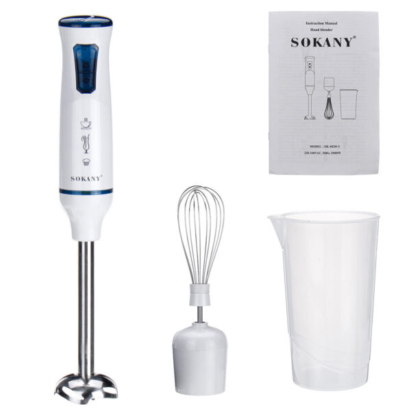 Sokany Handle Blender | 3 in 1 with Power 1000 W