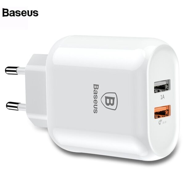 Baseus Quick Charger Adapter – Adapter with 2 USB ports