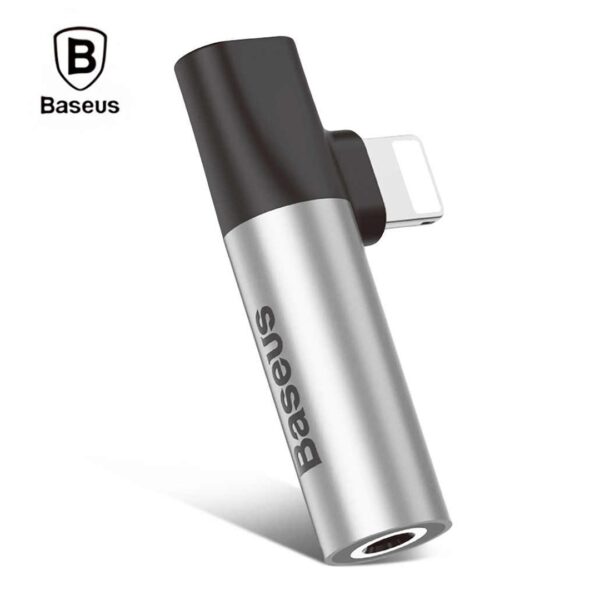 Audio Adapter – Baseus L43 8-Pin 3.5mm Volume Control