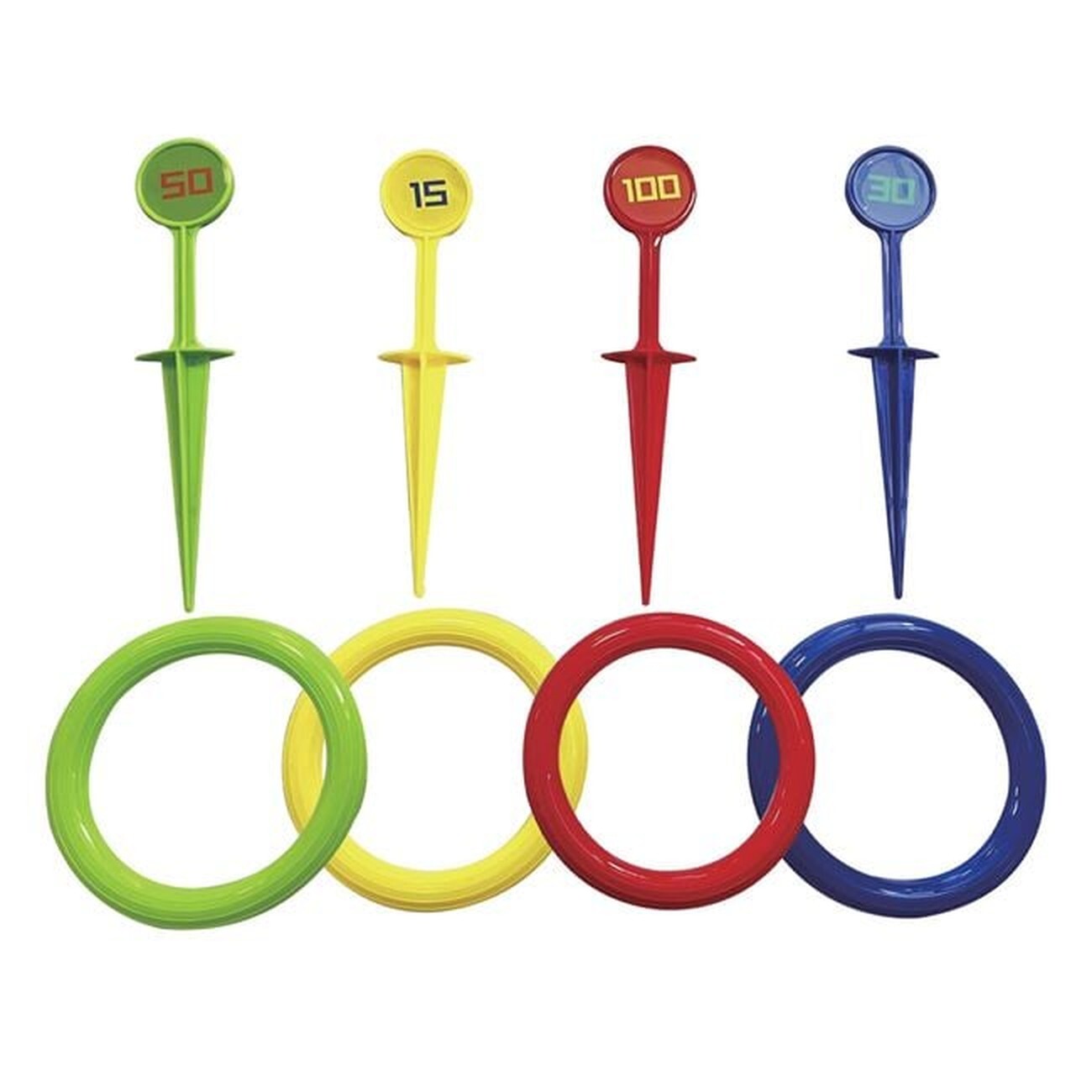 Hoop a Loop Skill Game with 4 Rings & 4 Arrows