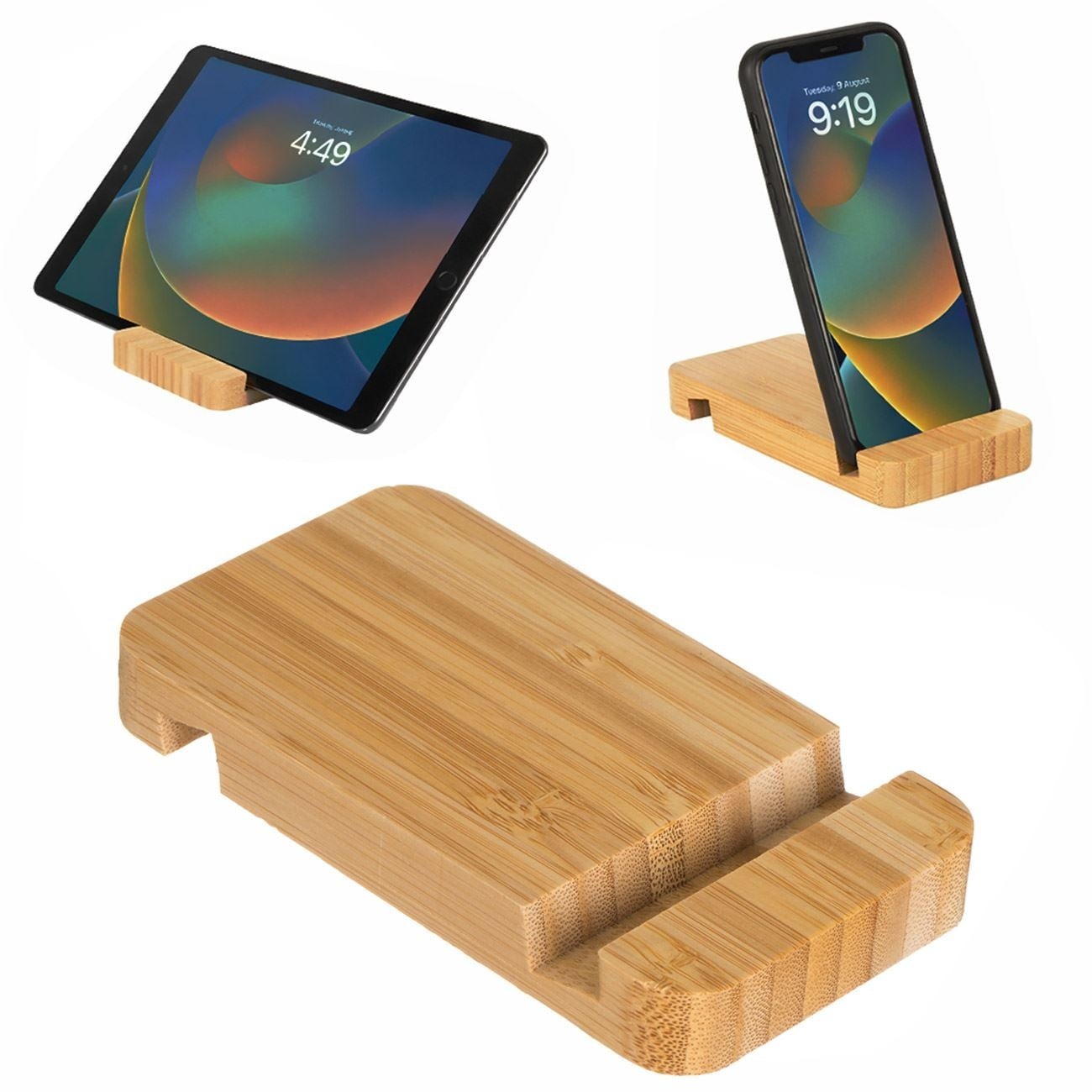 Wooden Phone &amp; Tablet Stand – i-JMB