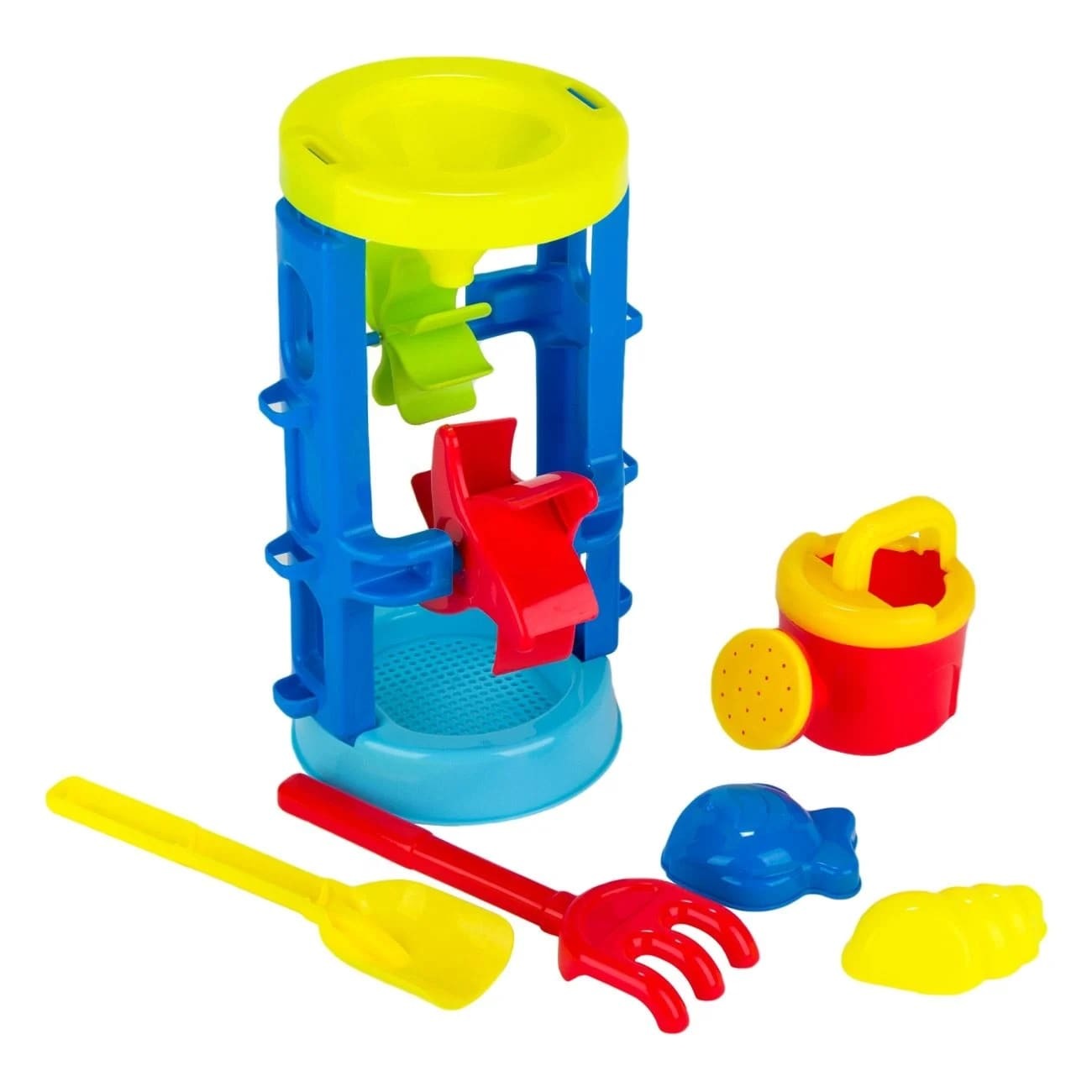 Set Sand - Sea Water Mill Colorful & 5 Accessories