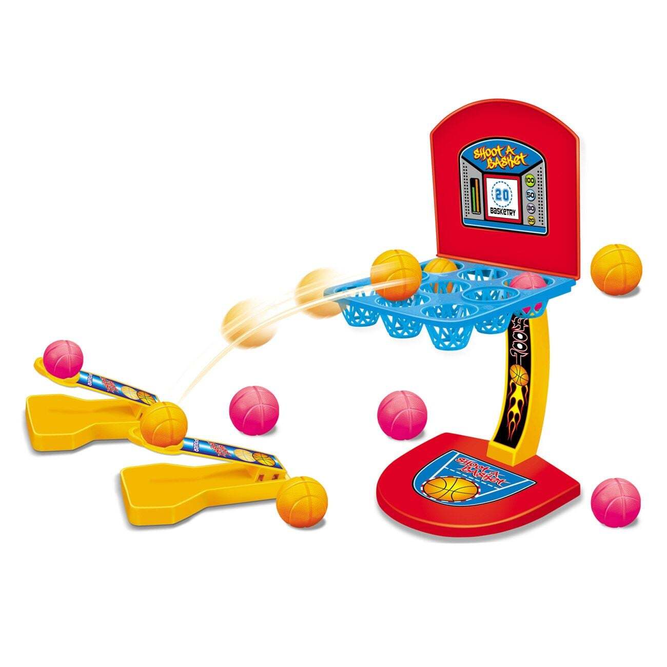 Basketball board game