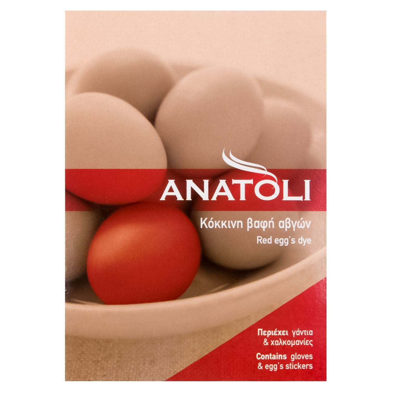Colorante per uova di Pasqua rosso