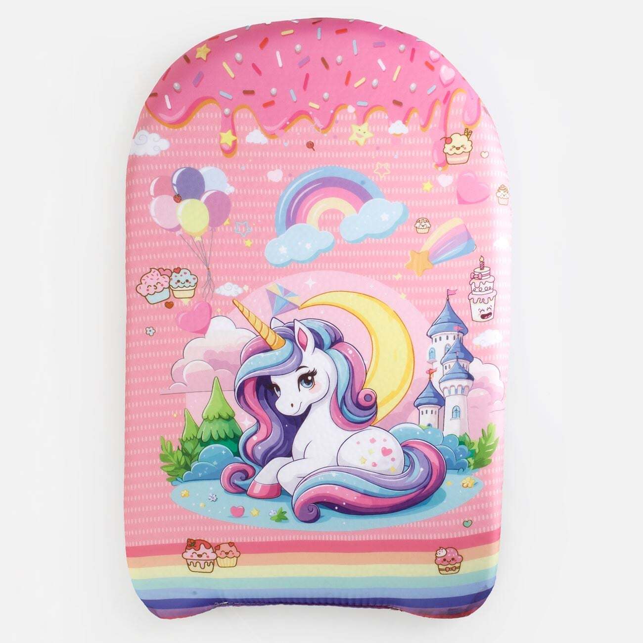 Children's Swimming Board Unicorn Candy 42x27cm