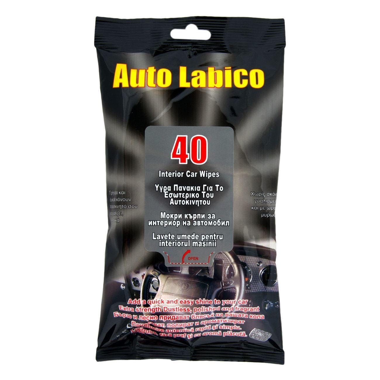 Car Wipes - 40 pcs