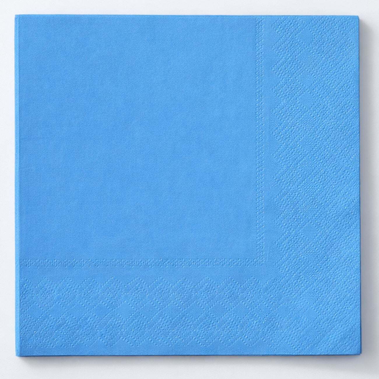 2-ply paper napkins Light Blue 33x33cm - 20 pcs