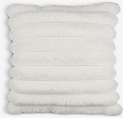 FJELLPRYD 50x50 white fluffy decorative pillow