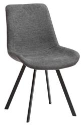 HYGUM chaise gris/noir