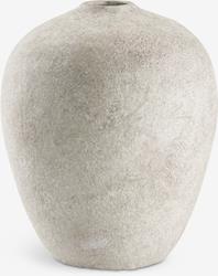 Vazo IVAR ø17xL21cm bardhë/hiri