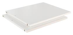 Étagère SATTRUP 73x48 2pc blanc