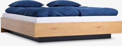 cadre de lit ELLINGE 180x200 avec rangement en tilleul