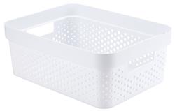 Seau Infinity 11L plastique blanc