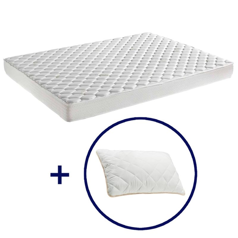 Set mattress PLUS 90x190 cm + Eucalyptus Pillow 50x70cm