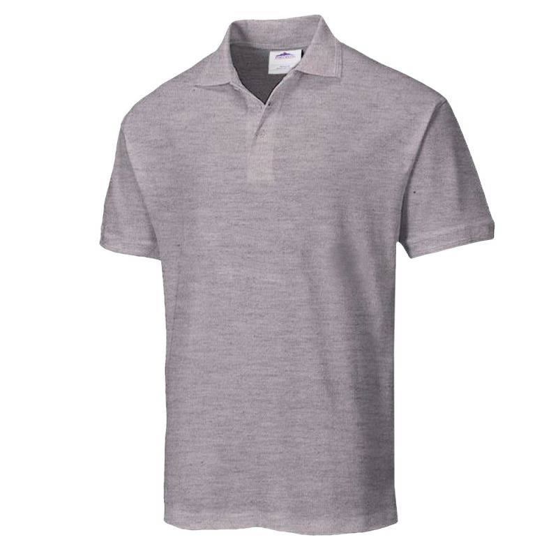 Work Shirt Polo, Naples, gray, L