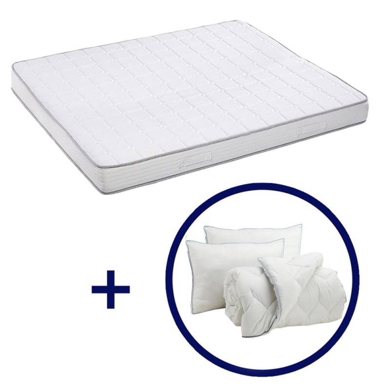 Dormeo iMemory Silver double mattress 160x190cm with double duvet 200x200cm + 2 pillows 50x70cm (for double mattress)