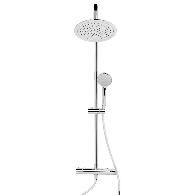 Shower faucet with thermostat ANGEL, 34x9x102.5 cm, metallic and ABS material