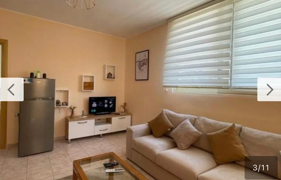 Vlore, 2+1 apartment for annual rent, 3rd Floor