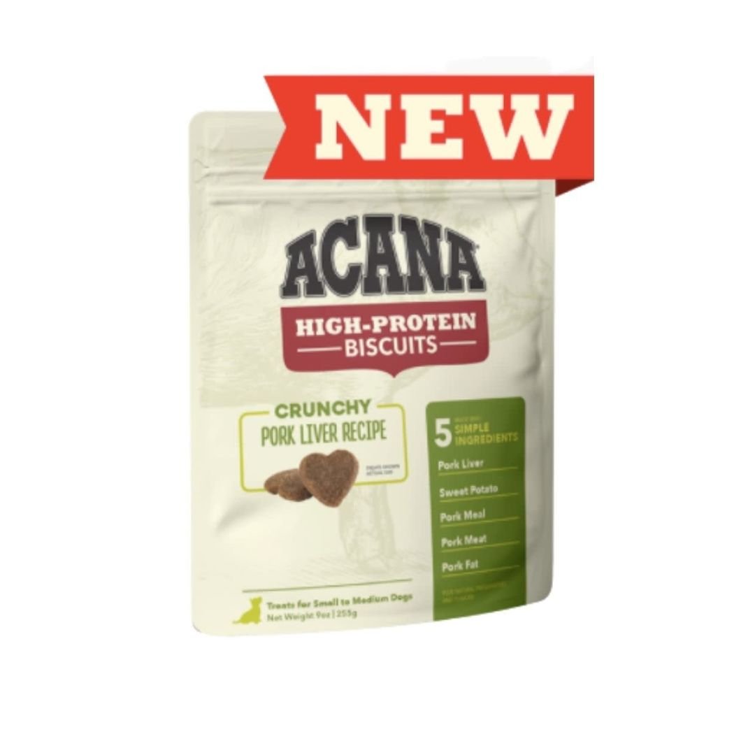Dog Snack – Crunchy Pork Liver Acana 100 g