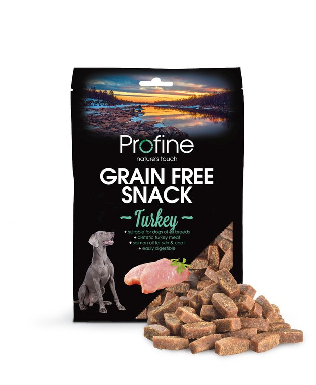 Ushqim për qen-Profine Grain Free Turkey Snack 200 gr