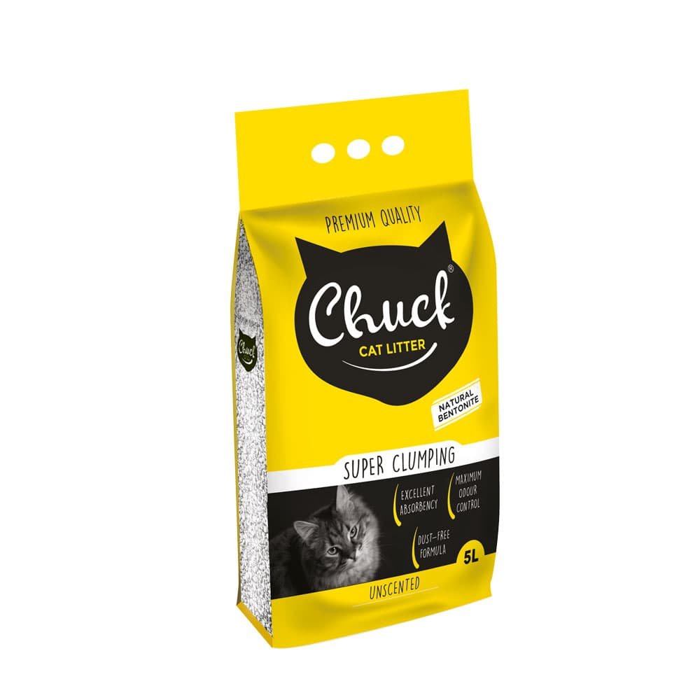 Chuck Unscented Cat Litter 5 L/10 L
