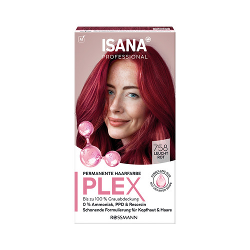 ISANA PROF. PLEX LEUCHT ROT