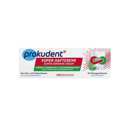 PROKUDENT Super Adhesive Cream Mint