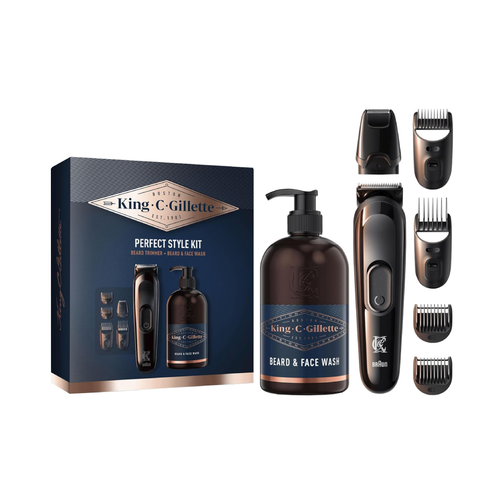King C. Gillette Kit Barbe Perfect Style Homme