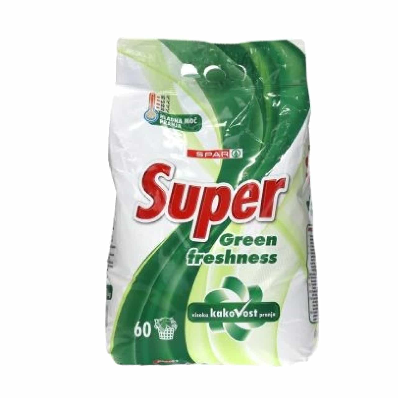 SPAR Washing Powder GREEN FRESHNESS 5,1 kg