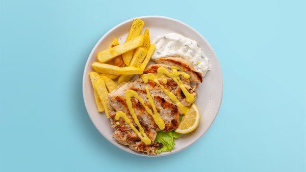 Filet de poulet grillé