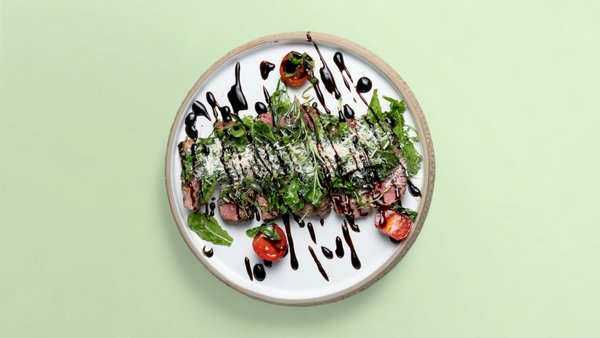 Tagliata with Arugula and Grana
