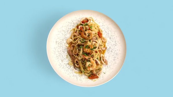 Seafood Linguine